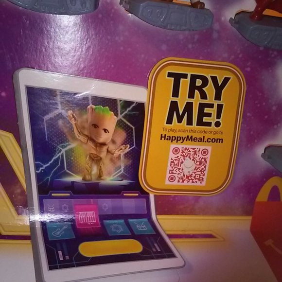 McDonalds GUARDIANS OF THE GALAXY 3  toys - Picture 3 of 8